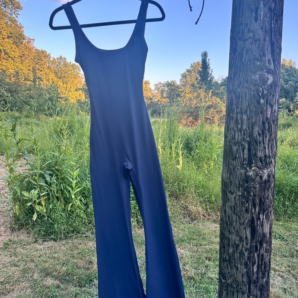 Elegant Navy Blue Jumpsuit
